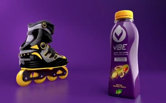 Vibe Energy Drink "Roller Skates" 