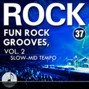 Rock 37 Fun Rock Grooves Vol 2 Slow-Mid Tempo