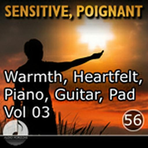 Sensitive, Poignant 56 Warmth, Heartfelt, Piano, Guitar, Pads Vol 3