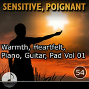 Sensitive, Poignant 54 Warmth, Heartfelt, Piano, Guitar, Pads Vol 1