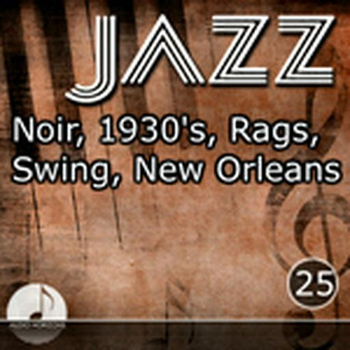 Jazz 25 Noir, 1930s, Rags, Swing, New Orleans