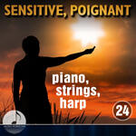Sensitive, Poignant 24 Piano, Strings, Harp